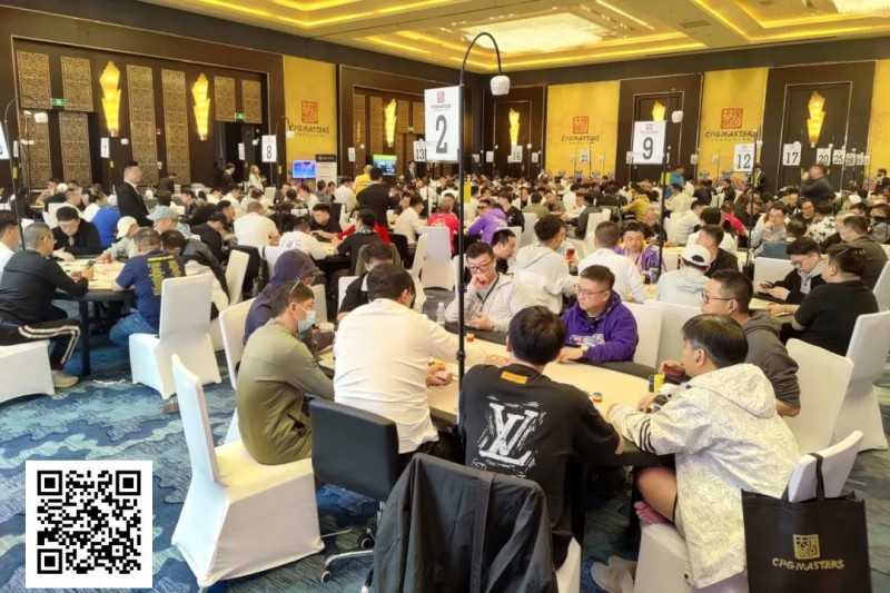 【APT扑克】CPG三亚大师赛 | 主赛共695人次参赛361人晋级第二轮，陈光城29.15万记分牌领跑第一轮B组