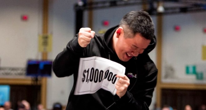 【APT扑克】WSOP见证中国实力，华人Patrick Liang抽中神秘赏金赛百w头奖！微型赛1刀通往梦想之路