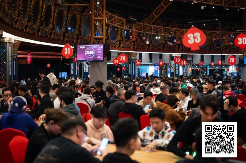 【APT扑克】PD15吉隆坡站 | 主赛共1992人次参赛 224人晋级第二轮，国人选手孙浩然690,000领跑全场冲击决赛圈