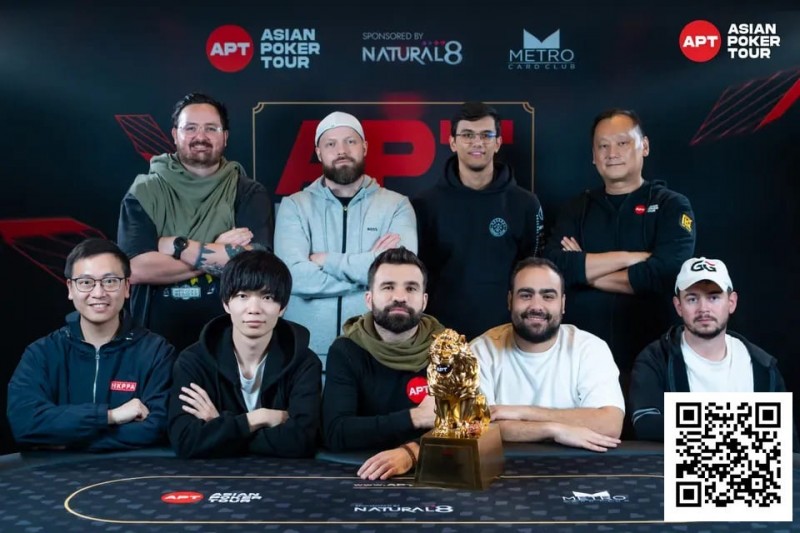 【APT扑克】APT马尼拉｜中国香港玩家张杰晋级9人FT APT赛事中女性扑克力量崛起