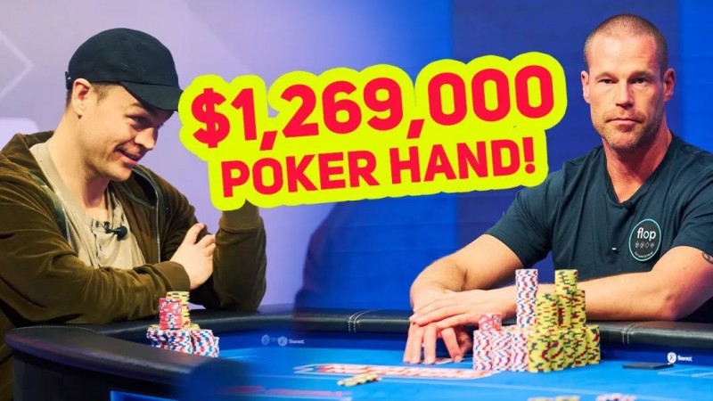 【APT扑克】牌局分析:天顺vs暗三!撞出1,269,000美元巨额底池