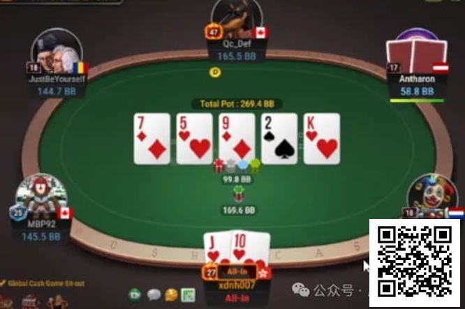 【APT扑克】牌局分析：有时overbluff，有时underbluff
