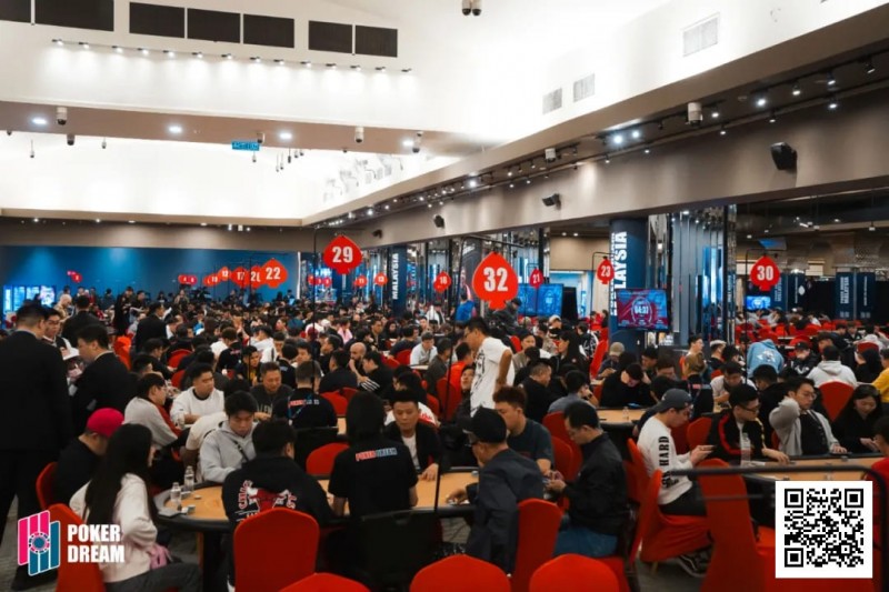 【APT扑克】PD17吉隆坡 | 人气十足！马来西亚开幕赛共1596人次报名，208人晋级决赛日