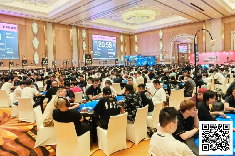 【APT扑克】CPG横琴选拔赛 | 盛况空前！主赛第一轮B组1016人参赛创新高，朱泽清45.5万记分牌数量领跑259人晋级