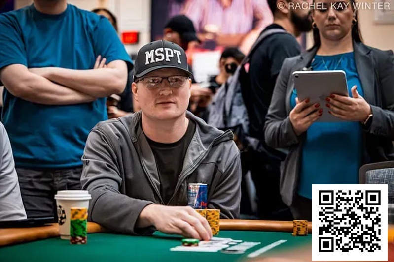 【APT扑克】A-high泡沫线抓鸡保命翻倍，赢下WSOP主赛生死战