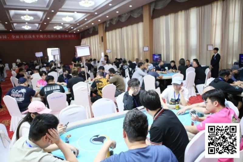 【APT扑克】河海杯Day1战罢 首届比赛成功破保 525人次总参赛 80人晋级Day2