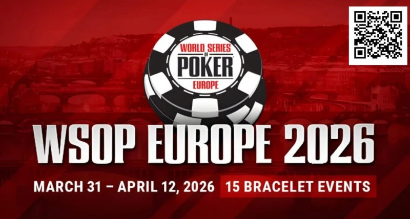 【APT扑克】话题 | WSOP欧洲站2026年落户布拉格，秋季赛程成为历史