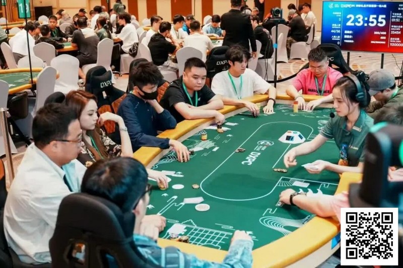 【APT扑克】DXPC丹霞杯 | 最终之战今日引爆！首届丹霞杯主赛Day1共301人，77人晋级Day2，李非泽和白晋荣分获C/D组CL