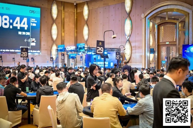 【APT扑克】2025CPG®横琴湾巡游赛 | 首轮战罢，主赛1780人次参赛，598人晋级第二轮，佟鑫领跑C组