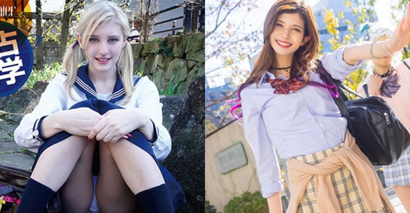 【APT扑克】北欧天使or美日混血女子高校生最新作品欣赏!