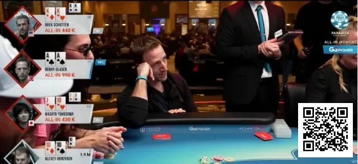 【APT扑克】四家全下!AA、KK、TT、同花,谁是最后赢家?