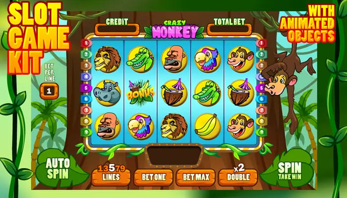 【APT扑克】大发娱乐全新上线《猴子疯狂》：丛林狂潮，大奖接踵而至