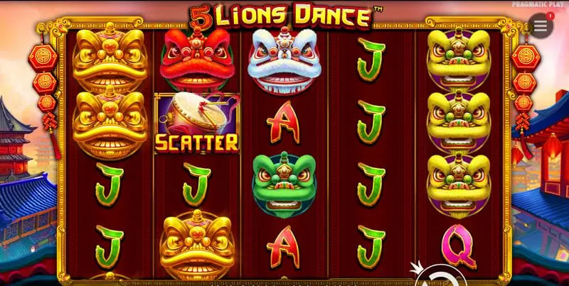 【APT扑克】大发娱乐全新巨献《五狮团拜》——新春贺岁，好运连连