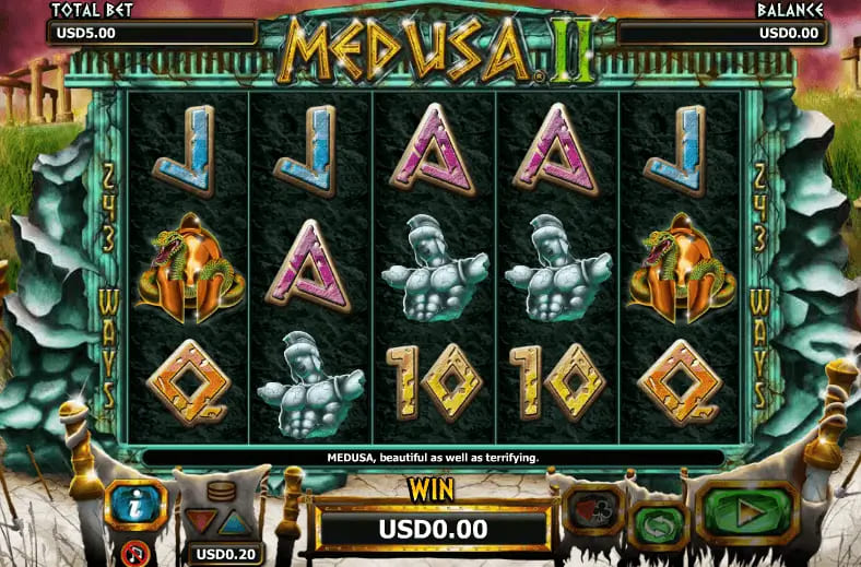 【APT扑克】美杜莎II：大发娱乐独家上线的神话冒险老虎机巨作