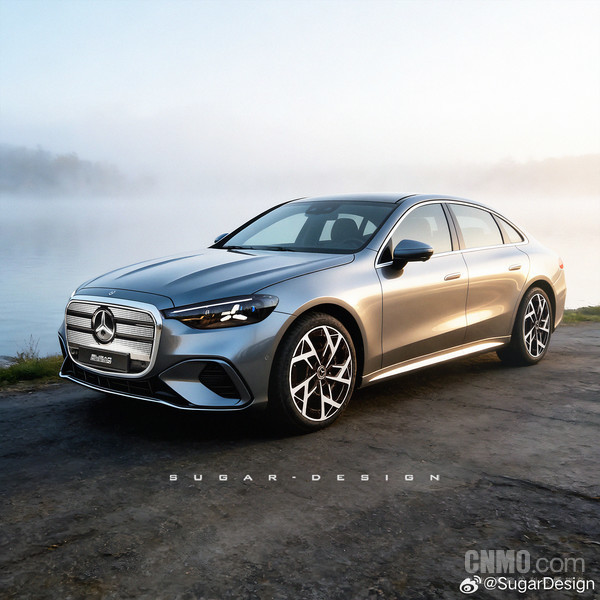 【APT扑克】全新奔驰纯电C级伪装车现身 续航瞄准800km 今夏上市