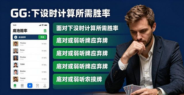 【APT扑克】大发扑克实战攻略:位置优势与底池控制,新手稳定盈利指南