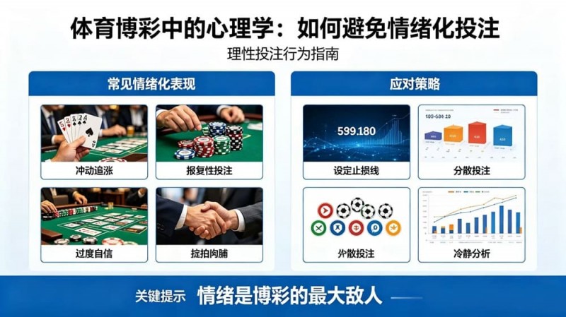 【APT扑克】体育博彩中的“心理学”：如何避免情绪化投注