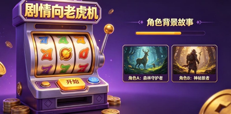 【APT扑克】PG尝试“剧情向”老虎机,玩家通过中奖解锁角色背景故事。