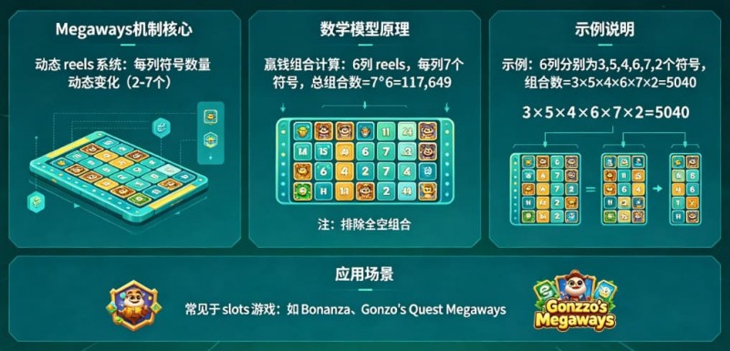 【APT扑克】Megaways机制解析:117,649种赢钱方式背后的数学模型。