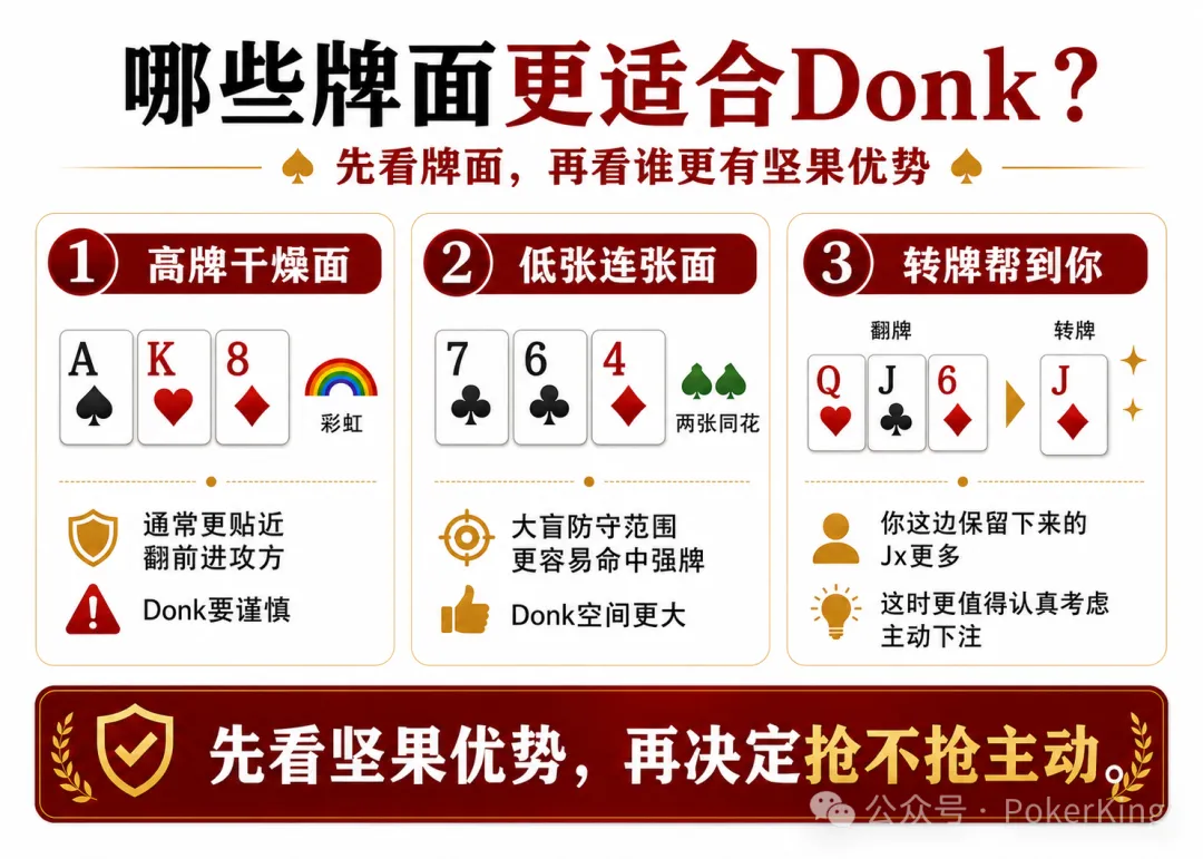 【APT扑克】Donk-Bet什么时候能用?OOP不是只能过牌