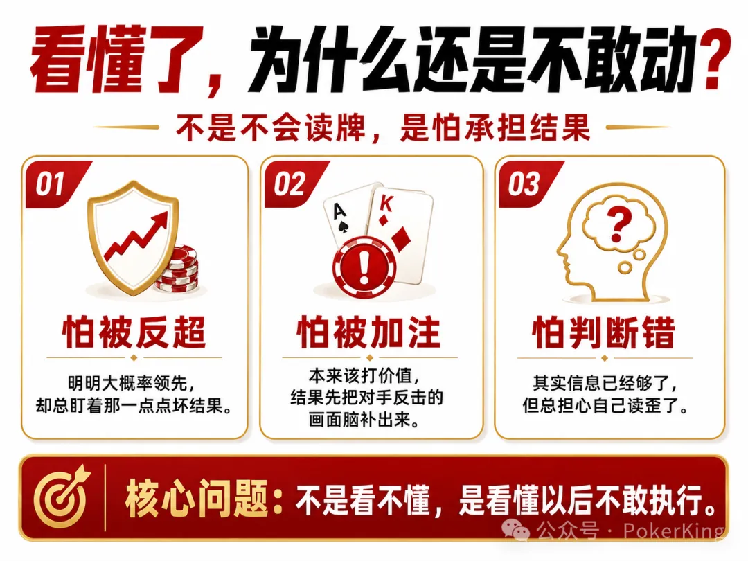 【APT扑克】看穿范围却不敢动？你不是没读懂牌，只是被恐惧按住了手