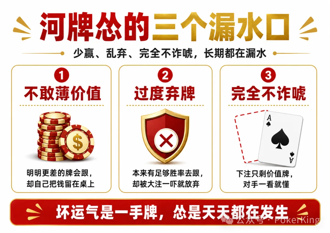 【APT扑克】河牌“怂了”:你明明看见了价值,却没敢下注