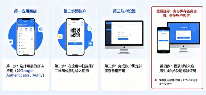 【APT扑克】如何设置高强度的账户二次验证(2FA)