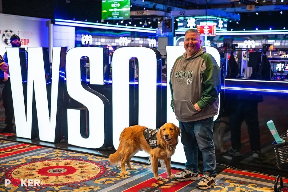 【APT扑克】带着金毛打WSOP？“没有它，我可能会死在牌桌上”