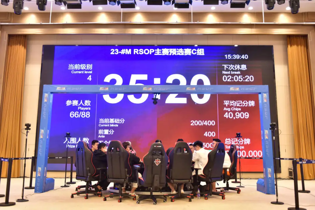 【APT扑克】第五届河海杯｜主赛首轮战罢！总共423人次参赛87人晋级，刘成龙/田传坤分别领跑预选赛C/D组