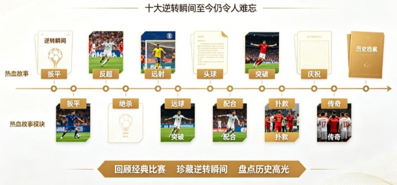 【APT扑克】世界杯历史经典比赛回顾:十大逆转瞬间至今仍令人难忘