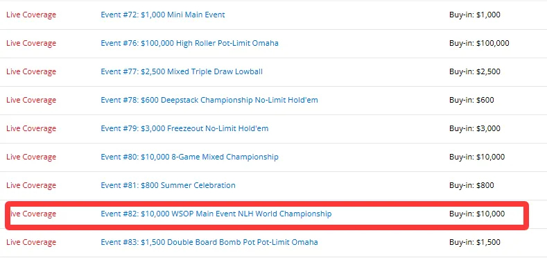 【APT扑克】WSOP主赛A组中国军团强势出击！徐强王阳码量超200bb剑指冠军！