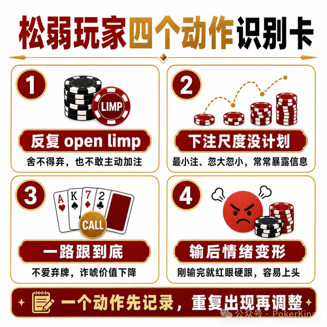 【APT扑克】坐上牌桌,先别急着看牌:四个信号帮你识别桌上的“目标玩家”