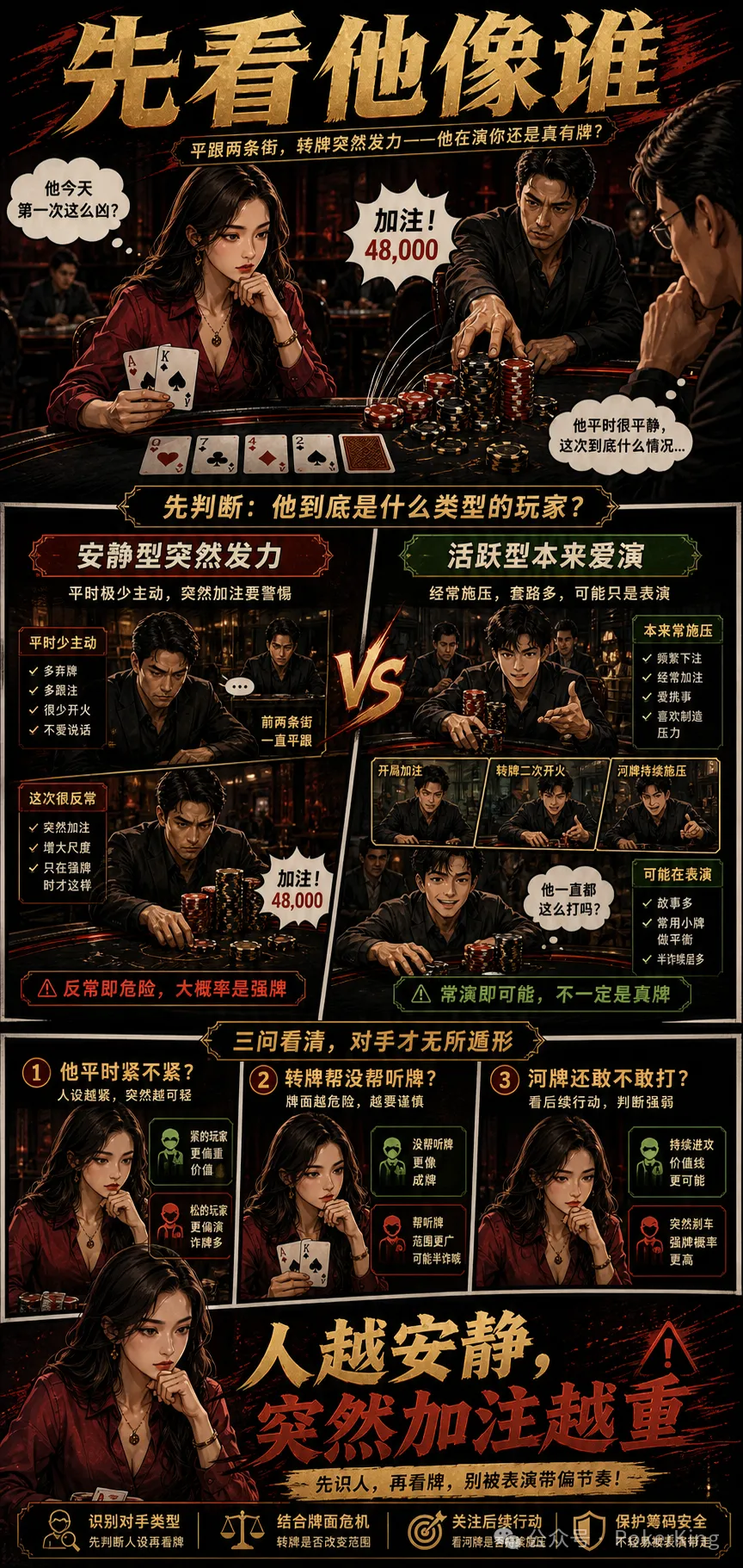 【APT扑克】转牌被加注,到底该不该抓?先看三个破绽再决定