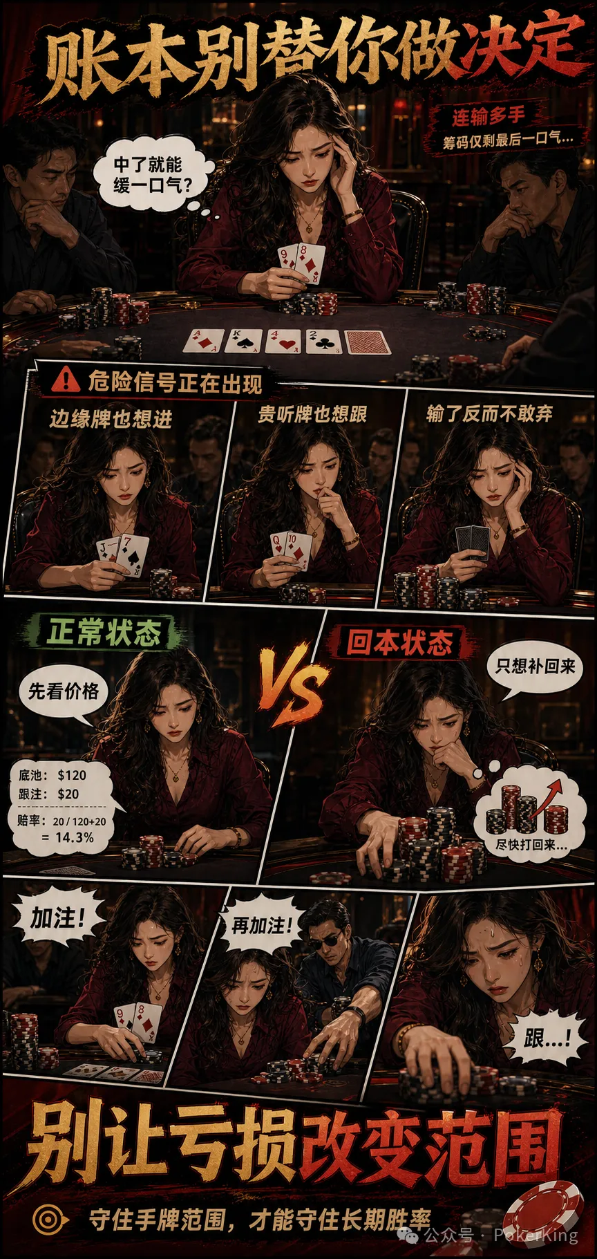【APT扑克】连输时最危险的三件事：别让“今晚必须追回来”替你做决定