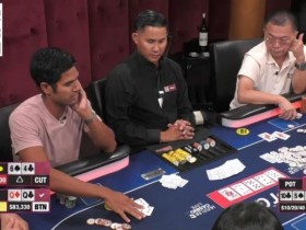 【APT扑克】6嗨call all-in引发的血案:对手看错底牌,他的筹码你收不收?