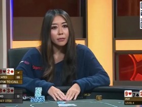 【APT扑克】8-high连开三枪诈唬,巧妙利用形象打跑两对