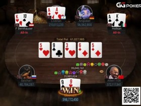 【APT扑克】WSOP史上最大胆弃牌?他fold掉了A-A,然后多赚$60,000!