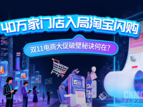 【APT扑克】40万家门店入局淘宝闪购 双11破壁秘诀何在?