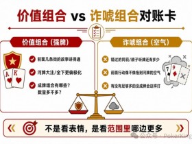 【APT扑克】河牌全下怎么接?三步拆解,不再被“唬”走