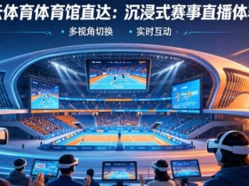 【APT扑克】从单一直播到沉浸式互动:2026数字体育观赛体验正在升级