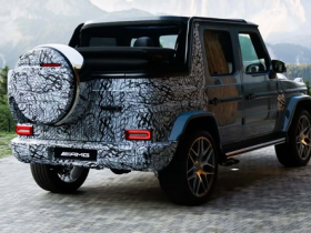 【APT扑克】梅赛德斯-AMG G63敞篷版谍照曝光 经典越野车回归
